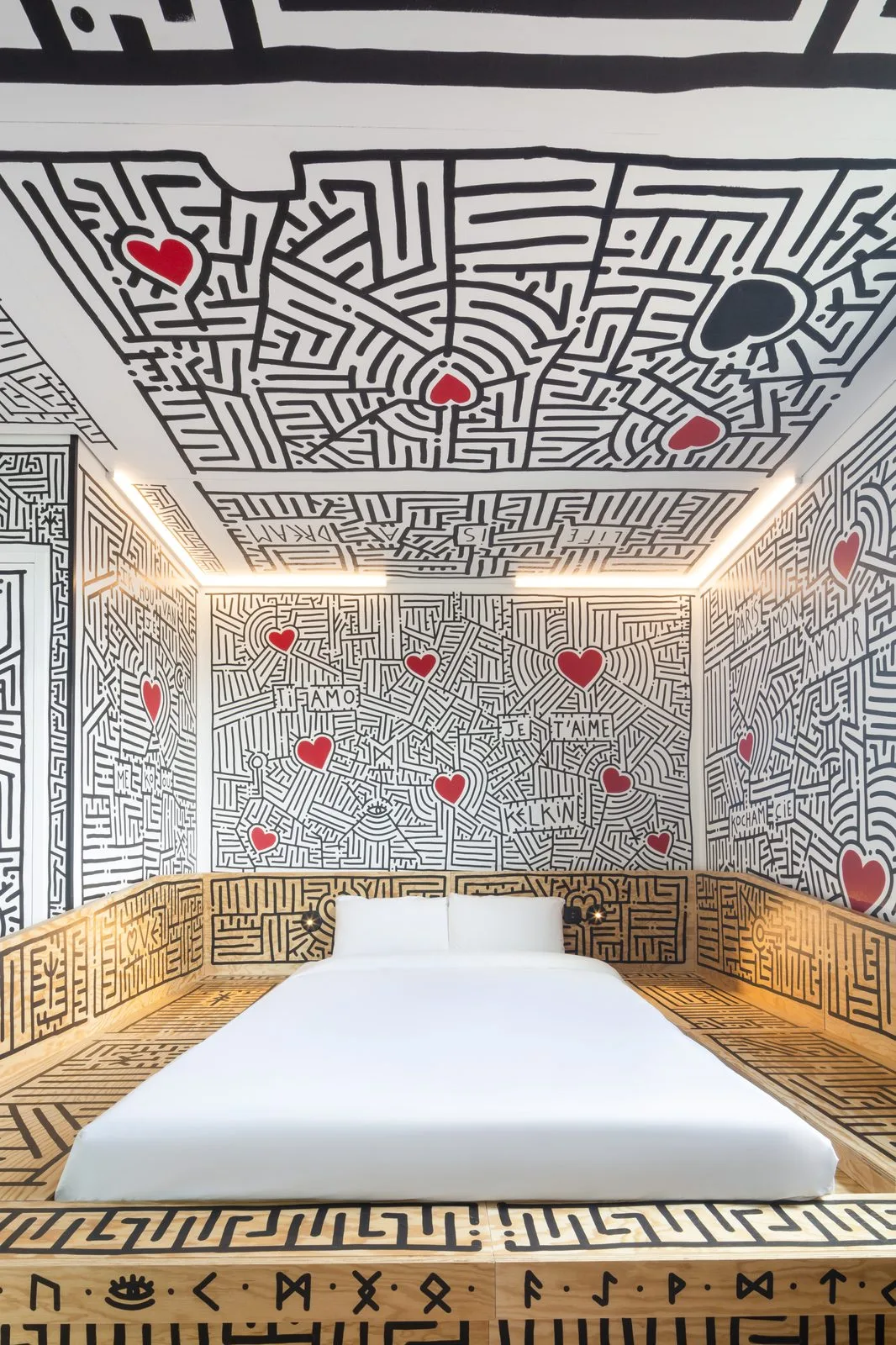 La Chambre du Love - Installation in situ Jo&JOE par Kelkin, 55m²